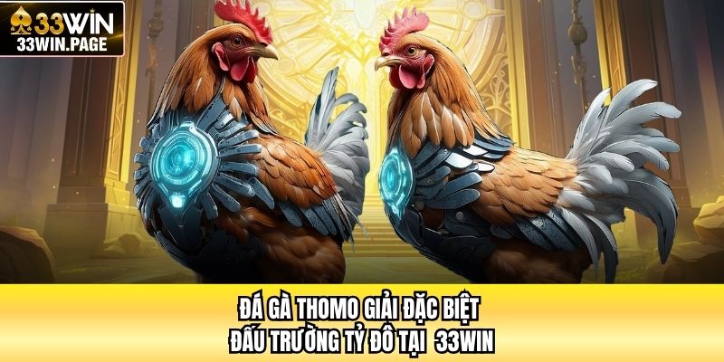 Đá Gà Thomo Giải Đặc Biệt - Đấu Trường Tỷ Đô Tại  33WIN